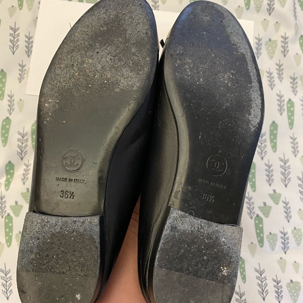 Worn 💯authentic Chanel Ballerina - Picture 5 of 5